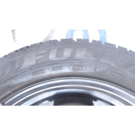 ÁR/DB[GYÁRI ÚJ] OPEL TÉLI SZETT CORSA E /KARL 6X15 ET50 4X100 LEMEZFELNI DÍSZTÁRCSÁVAL 185/55R15 DOT4318