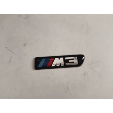 (GYÁRI ÚJ) BMW Öntapadós matrica "M3" 3-as sorozat E90+LCI / E92+LCI / E93+LCI