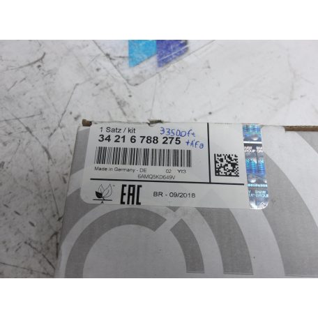 [GYÁRI ÚJ] BMW FÉKBETÉT KÉSZLET | Z4: E89 | 3421 6788275