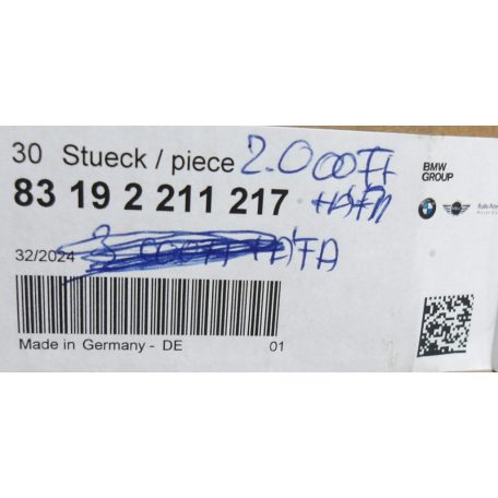 [GYÁRI ÚJ] BMW / MINI KAROSSZÉRIA TISZTÍTÓ R1 (100ML) | 83 19 2211217 