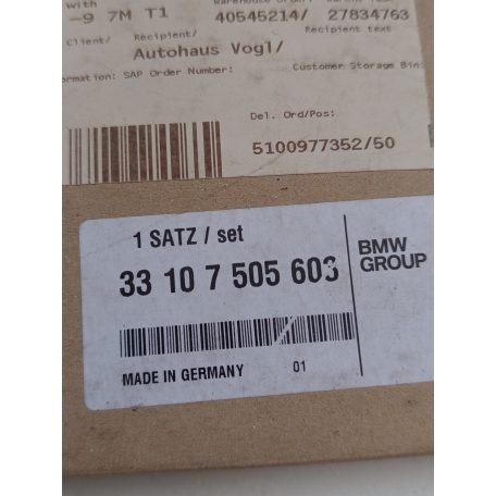 (GYÁRI ÚJ) BMW Tengelytömítés 