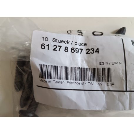 (GYÁRI ÚJ) BMW Csavar ÁR/CSOMAG (10db) X5 G05+LCI / XM G09