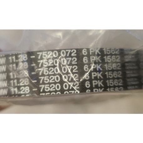 (GYÁRI ÚJ )BMW Hosszbordás szíj 5-ös sorozat E60 / E61 / 7-es sorozat E65 / E66