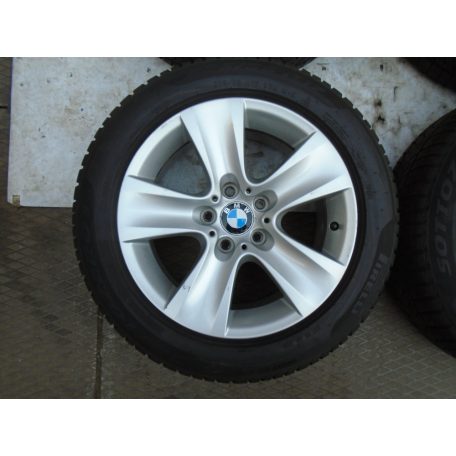(GYÁRI HASZNÁLT) BMW -  Alufelni szett téli gumival 17" Sternspeiche 327 - Pirelli Sottozero 3- 225/55R17  ár/db!