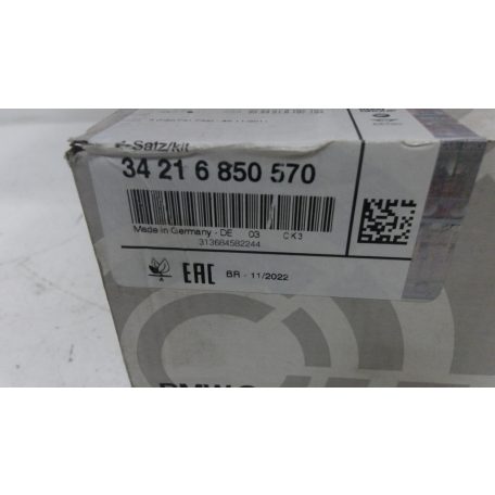 GYÁRI ÚJ) BMW HÁTSÓ FÉKBETÉT SZETT 3/4 F SZÉRIA 35i/40i 6850570
