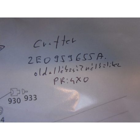[GYÁRI ÚJ] Mercedes-Benz - Légzsákvezérlő - vezetőutas, Vito , W639, W906 (2005-től) (Crafter oldallégzsáknélkülihez) 