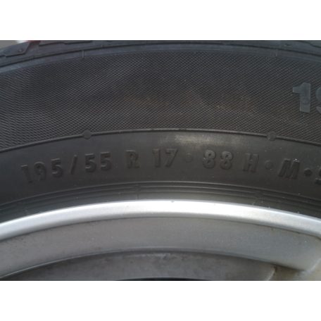 ÁR / GARNITÚRA [UTÁNGYÁRTOTT BONTOTT] DEZENT TTDY A3401 DISC 7X17 ET41 5X105 KBA 49295 - 17" FELNI | 195/55R17 88H TÉLI GUMIKKAL