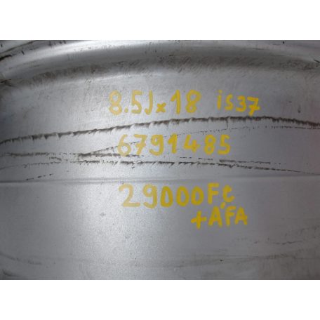 (1DB)[GYÁRI BONTOTT] BMW FELNI "V Spoke 342" | 3-AS E90+LCI; E91+LCI; E91+LCI; E93+LCI | (8.5Jx18 ET:37) | 36 11 6791485 