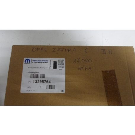  (GYÁRI ÚJ) OPEL ZAFIRA C BAL HÁTSÓ LÁMPA 13295764