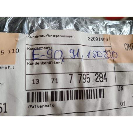 (GYÁRI ÚJ) BMW Levegőcső 3-as sorozat E90 / E91