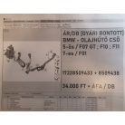 ÁR/PÁR[GYÁRI BONTOTT] BMW - OLAJHŰTŐ CSŐ - 5-ös / F07 GT ; F10 ; F11 , 7-es / F01- |1722 8509433 + 8509438|