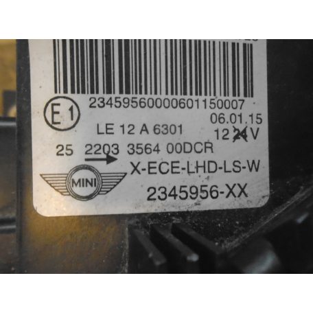 [GYÁRI BONTOTT] (SÉRŰLT) MINI - FÉNYSZÓRÓ | R56 LCI; SX / MINI COOPER S | 2345956