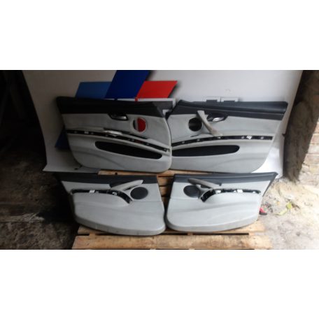 [GYÁRI BONTOTT] BMW E90 BELSŐ  ELEKTROMOS/MEMÓRIÁS SZÜRKE BŐR 