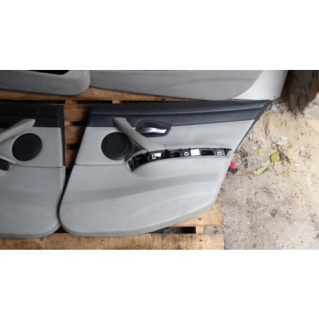 [GYÁRI BONTOTT] BMW E90 BELSŐ  ELEKTROMOS/MEMÓRIÁS SZÜRKE BŐR 