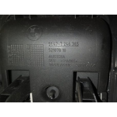[GYÁRI BONTOTT] BMW - CSOMAGTÉR OLDALSÓ BURKOLAT - JOBB OLDALI - 5-ÖS / F07 GT - | 7211418 | 