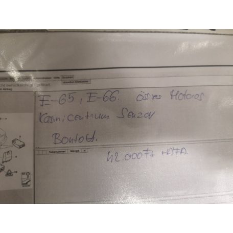 [GYÁRI BONTOTT] BMW - KASZNI CENTRUM SZENZOR | E65; E66 / 7-ES | 6970897