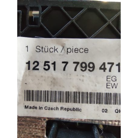 (GYÁRI ÚJ) BMW Tartólemez 3-as sorozat E90 / E91 / E92 / E93 / 5-ös sorozat E60+LCI / E61+LCI / 7-es sorozat E65 / E66 / X3 E83+LCI