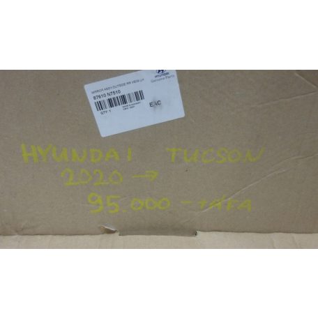  (GYÁRI ÚJSZERŰ) HYUNDAI TUCSON  2020-> BAL VISSZAPILLANTÓ 87610-N7510