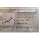ÁR/DB [GYÁRI BONTOTT] BMW - OLAJHŰTŐ CSŐ |1722	8509993 + 8509995|