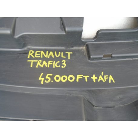 [GYÁRI HASZNÁLT] RENAULT TRAFIC 3 - Hűtőrács ( FÜLSÉRÜLT!)