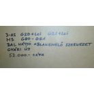 [GYÁRI ÚJ] BMW - ABLAKEMELŐ SZERKEZET , BAL HÁTSÓ - 3-AS ; M3 / G20+LCI ; G21 + LCI ; G80 ; G81 