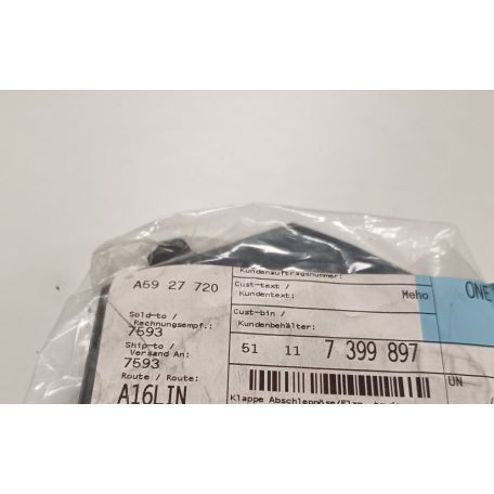 (GYÁRI ÚJ) BMW Vonószem fedél X3 G01