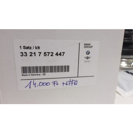 [GYÁRI ÚJ] BMW E60/E63/E65 25D-50I IG FÉLTENGELY JAVÍTÓ KÉSZLET 7572447