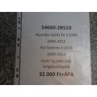 [GYÁRI ÚJ] JOBB első lengéscsillapító: Hyundai Santa Fé III (CM) / KIA Sorento II (XM) 