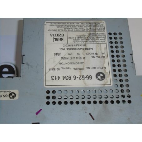 [GYÁRI BONTOTT] BMW - KAZETTA LEJÁTSZÓ + KIJELZŐ - X5 / E53 - 65526934413