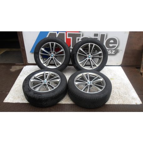 ÁR/DB[GYÁRI HASZNÁLT] BMW TÉLI FELNI G30/G31 SZETT STYLE 631 7.5JX17 ET27 6863417 BRIDGESTONE 225/55R17 DOT2221