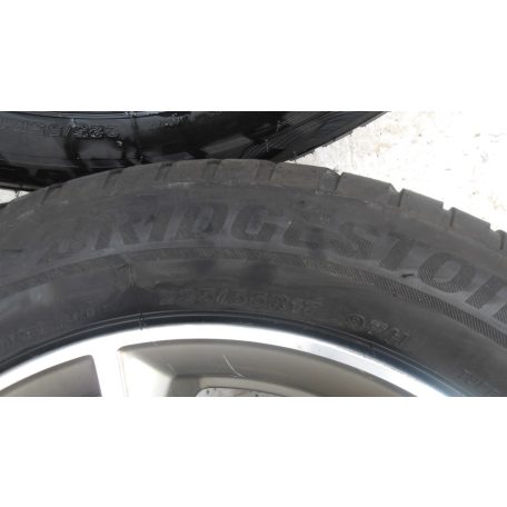 ÁR/DB[GYÁRI HASZNÁLT] BMW TÉLI FELNI G30/G31 SZETT STYLE 631 7.5JX17 ET27 6863417 BRIDGESTONE 225/55R17 DOT2221