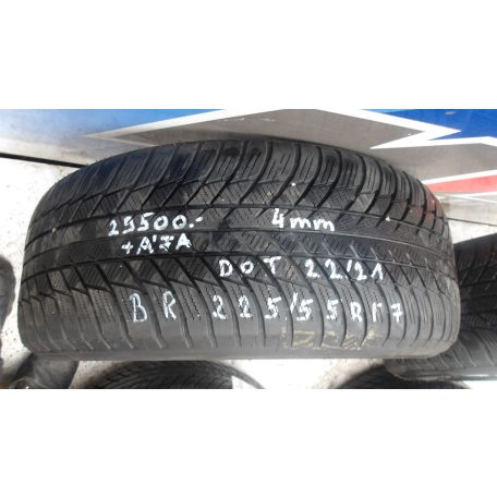 ÁR/DB[GYÁRI HASZNÁLT] BMW TÉLI FELNI G30/G31 SZETT STYLE 631 7.5JX17 ET27 6863417 BRIDGESTONE 225/55R17 DOT2221