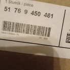 (GYÁRI ÚJ) BMW Csomagtér ajtó tömítés X1 U11 / U12