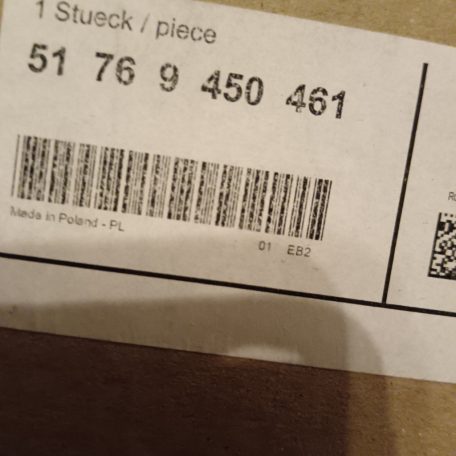 (GYÁRI ÚJ) BMW Csomagtér ajtó tömítés X1 U11 / U12