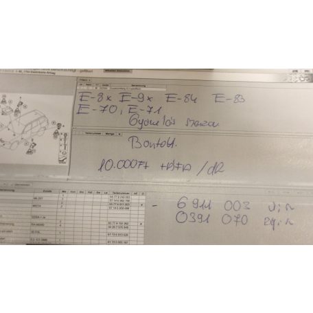 [GYÁRI BONTOTT] BMW E8X/E9X E71/E70 E84/E83 GYORSULÁS SZENZOR/SPEED SENSOR 6911003