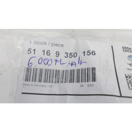 [GYÁRI ÚJ] BMW G30/G32/G11 KESZTYŰTARTÓ HATÁROLÓ 9350156