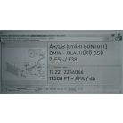 ÁR/DB [GYÁRI BONTOTT] BMW - OLAJHŰTŐ CSŐ - 7-ES / E38  - 725tds (M51) - | 17 22 2246046 |