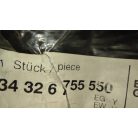 (GYÁRI ÚJ) BMW Fékcső Isetta / 700 / 1502-2002tii / 3-as sorozat E21 / E34 / 1500-2000CS / 5-ös sorozat E12 / E39 / 2.5CS-3.0CSL / 2500-3.3Li /Z1 Roadster