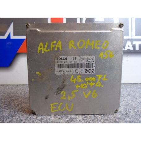[GYÁRI BONTOTT] ALFA ROMEO - ECU Motorvezérlő - 156 - 2,5 V6 