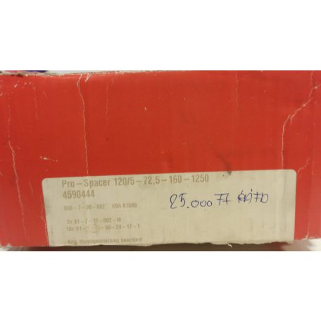 EIBACH HASZNÁLT NYOMTÁVSZÉLESÍTÓ 30mm  5X120