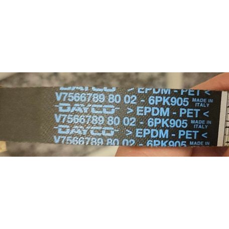 (GYÁRI ÚJ) MINI Hosszbordás szíj R56+LCI / R55 / R57