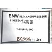   [GYÁRI BONTOTT] BMW - KLÍMAKOMPRESSZOR - 7-ES - (E65; E66) - CIKKSZÁM: 9175481 -