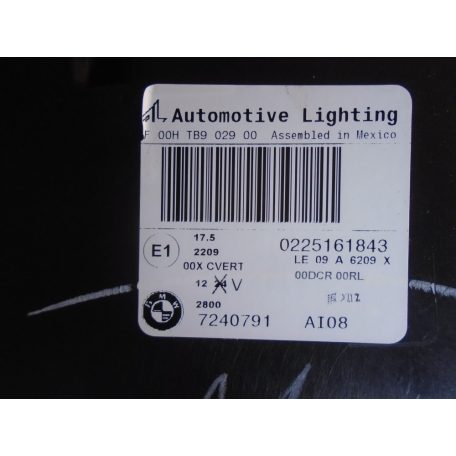 [GYÁRI ÚJ] BMW - Fényszóró DX BAL OLDALI - X5 / E70 LCi