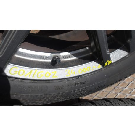 [UTÁNGYÁRTOTT ÚJSZERŰ] BMW G01/G02 TÉLI SZETT DEZENT 7JX18 ET22 CONTINENTAL 225/60R18 DOT2722