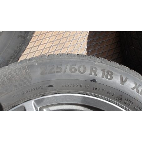 [UTÁNGYÁRTOTT ÚJSZERŰ] BMW G01/G02 TÉLI SZETT DEZENT 7JX18 ET22 CONTINENTAL 225/60R18 DOT2722