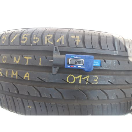 (1db)[GYÁRI HASZNÁLT] CONTINENTAL - ContiPremiumContact2 | 225/55R17 97Y DOT: 0113 6.4MM