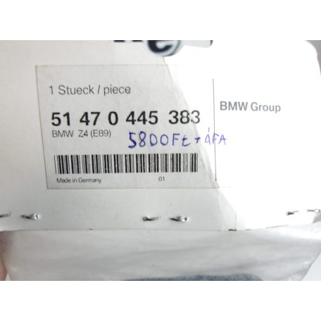 [GYÁRI ÚJ] BMW CSOMAGTÉRSZÖNYEG | Z4 E89 | 51 47 0445383