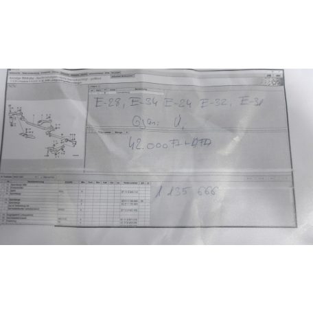 [GYÁRI ÚJ] BMW E28/E34/E24/E32/E31 5/6/7/8 SOROZAT KORMÁNY ÖSSZEKÖTŐ 1135668 