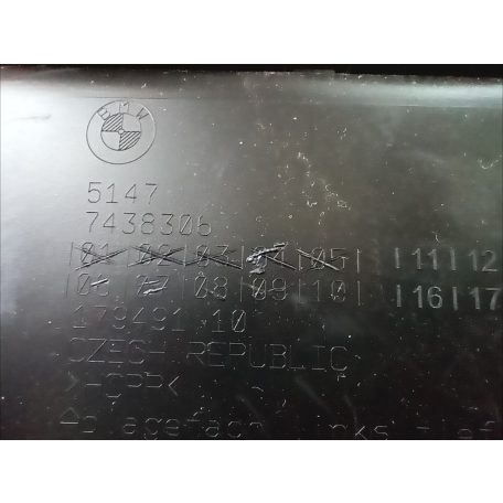 (GYÁRI ÚJ) BMW Csomagtartó doboz bal oldali 3-as sorozat G20+LCI / G28+LCI / G80 M3 / 4-es sorozat G22+LCI / G82 M4+LCI