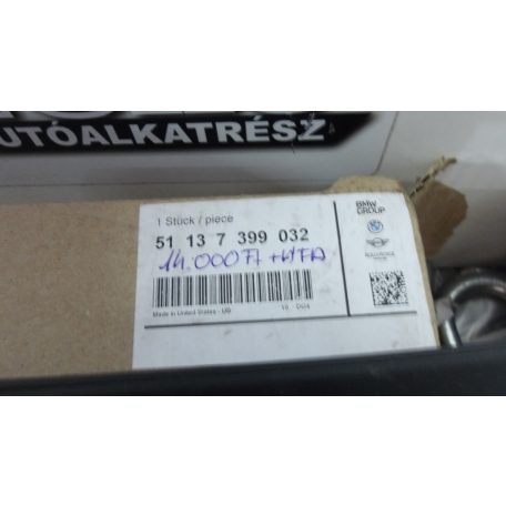  [GYÁRI ÚJ] BMW G01/G08 JOBB OLDALI SZÉLVÉDŐ GUMI CSÍK 7399032